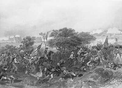 Battle of Monmouth in 1778 by Alonzo Chappel